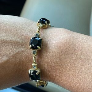 Black gently worn Catherine Popesco Bracelet